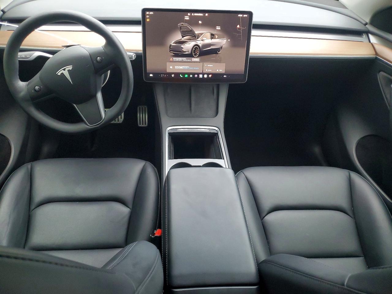 2023 Tesla Model Y Gray vin: 7SAYGDEF4PF807347