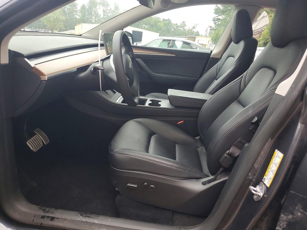 2023 Tesla Model Y Gray vin: 7SAYGDEF4PF807347