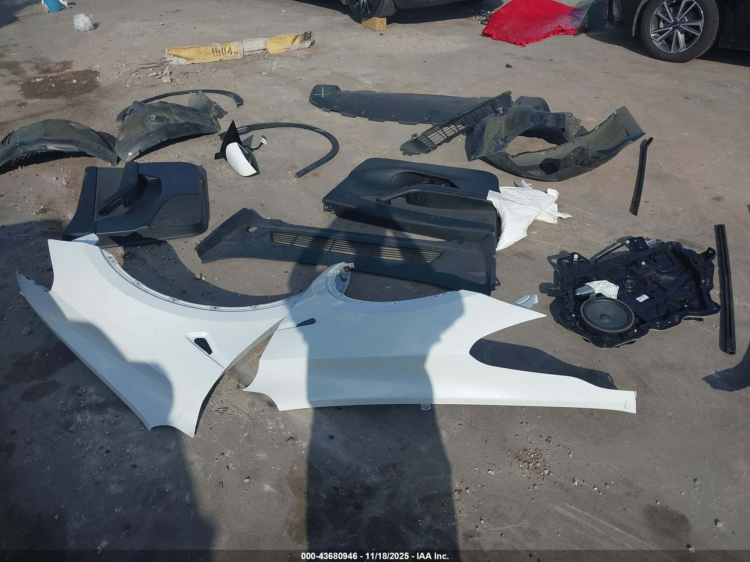 2022 Tesla Model Y Performance Dual Motor All-wheel Drive Белый vin: 7SAYGDEF5NF463332