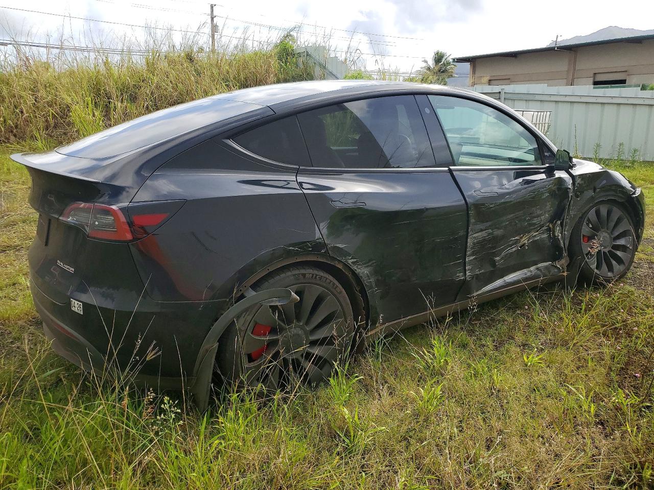 2023 Tesla Model Y Black vin: 7SAYGDEF6PF666975