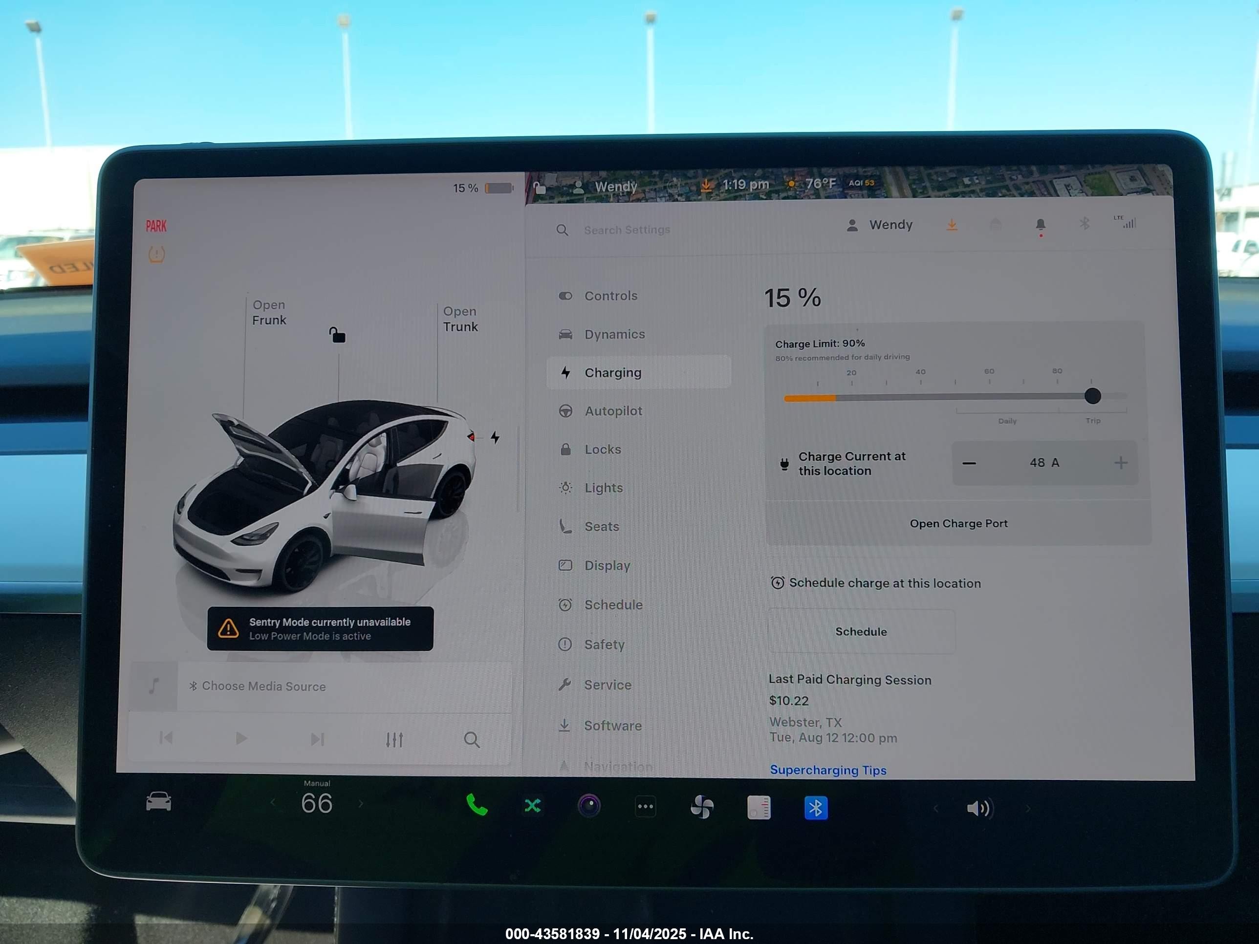 2022 Tesla Model Y Performance Dual Motor All-wheel Drive White vin: 7SAYGDEFXNF372072