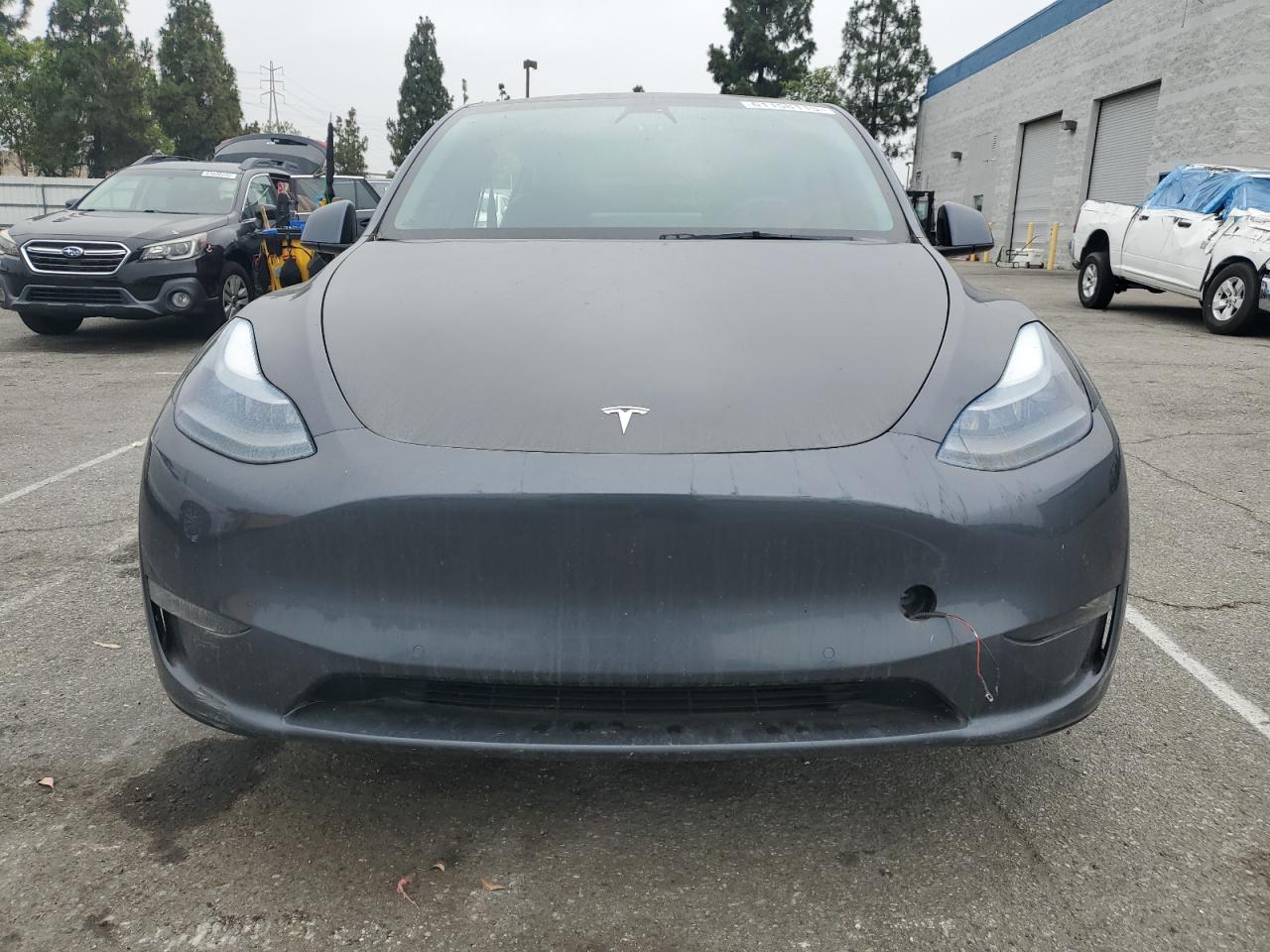 2022 Tesla Model Y Black vin: 7SAYGDEFXNF417141
