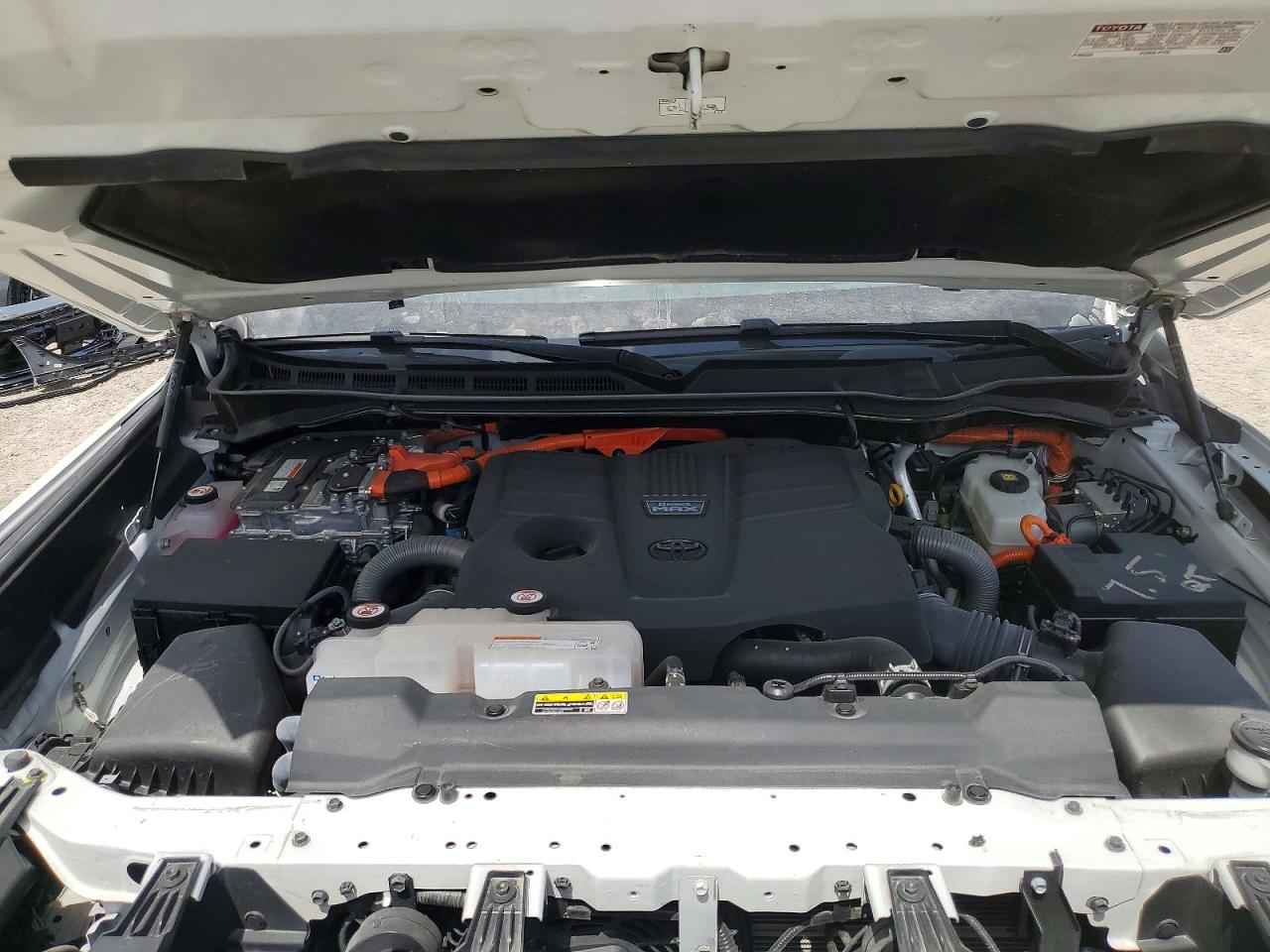 2024 Toyota Sequoia Platinum Белый vin: 7SVAAABA3RX041259