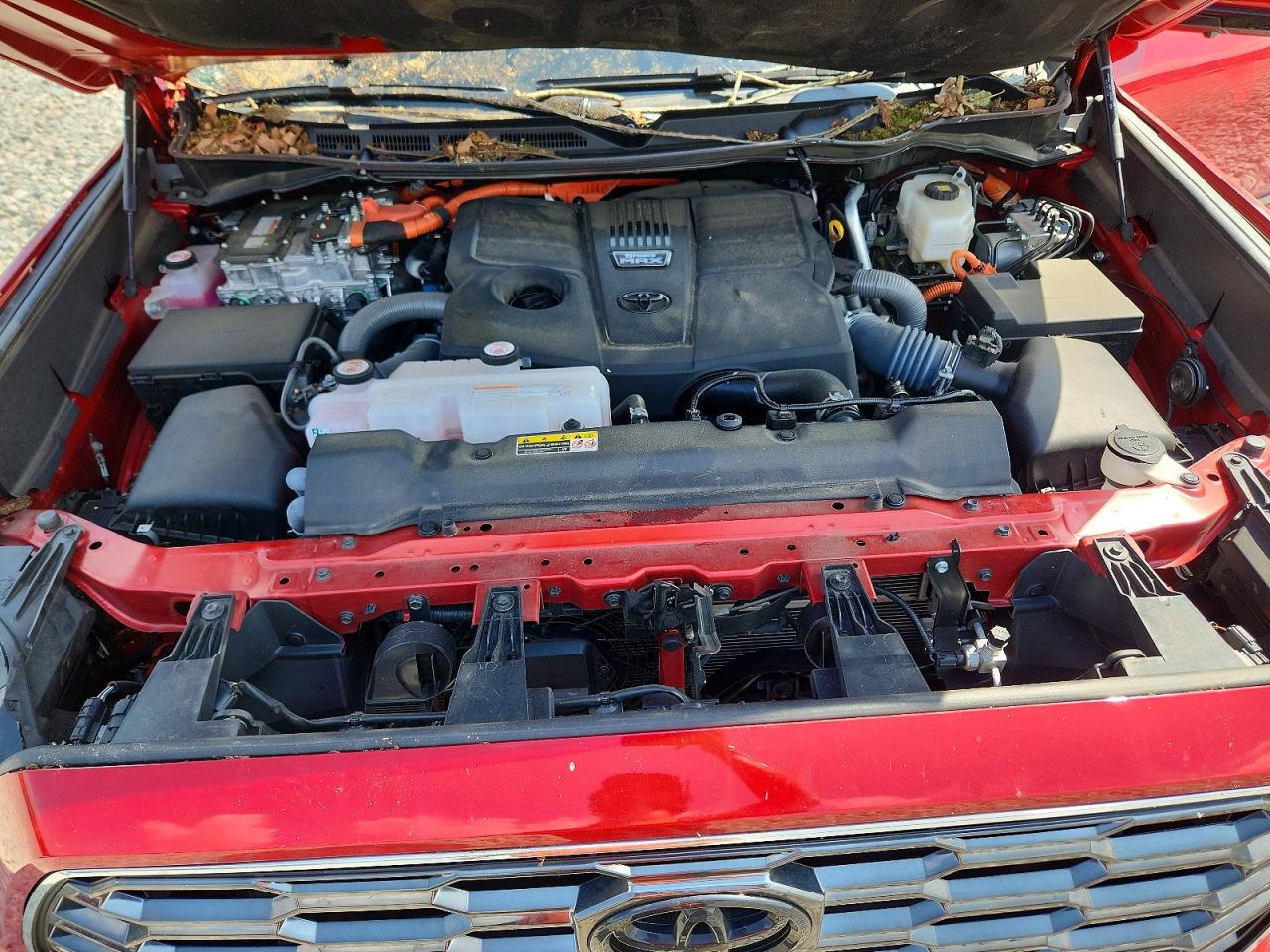 2025 Toyota Sequoia Platinum Red vin: 7SVAAABA7SX064503