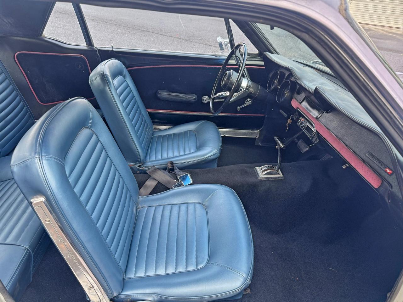 1967 Ford Mustang Purple vin: 7T01C251723