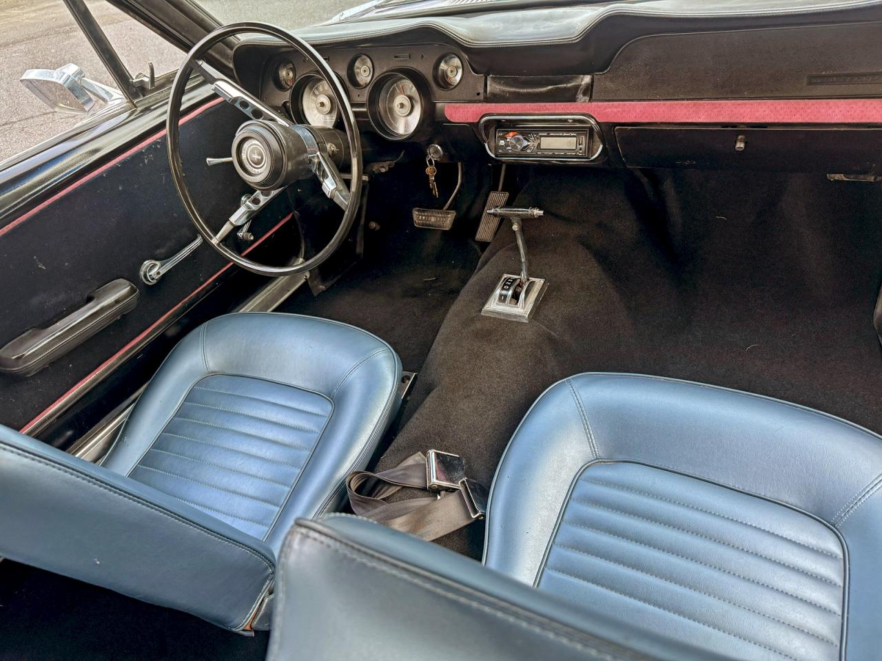 1967 Ford Mustang Purple vin: 7T01C251723