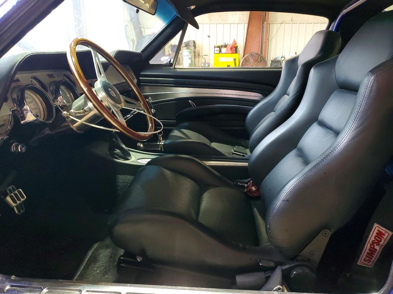 1967 Ford Mustang Blue vin: 7T02C171682