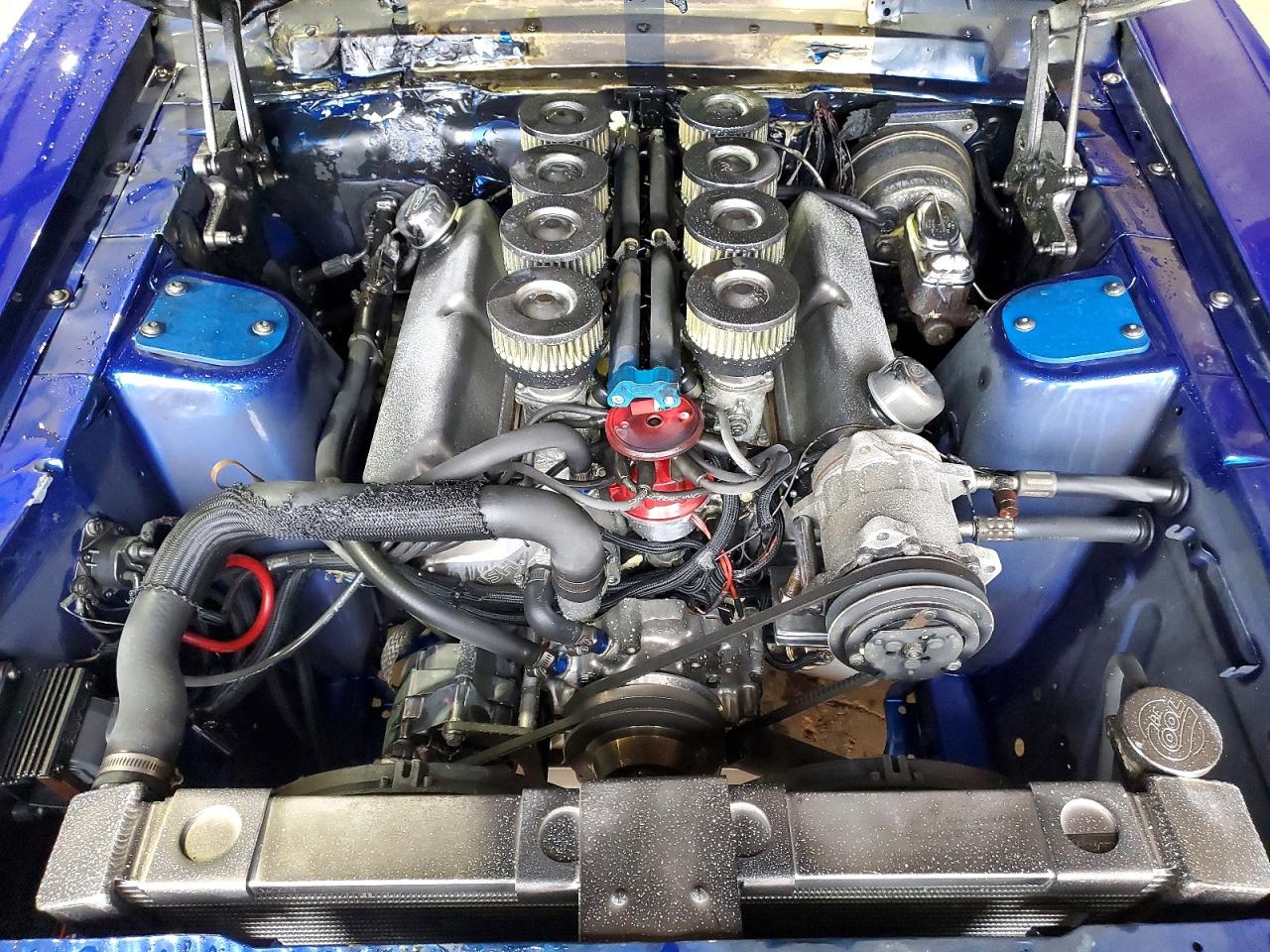 1967 Ford Mustang Blue vin: 7T02C171682