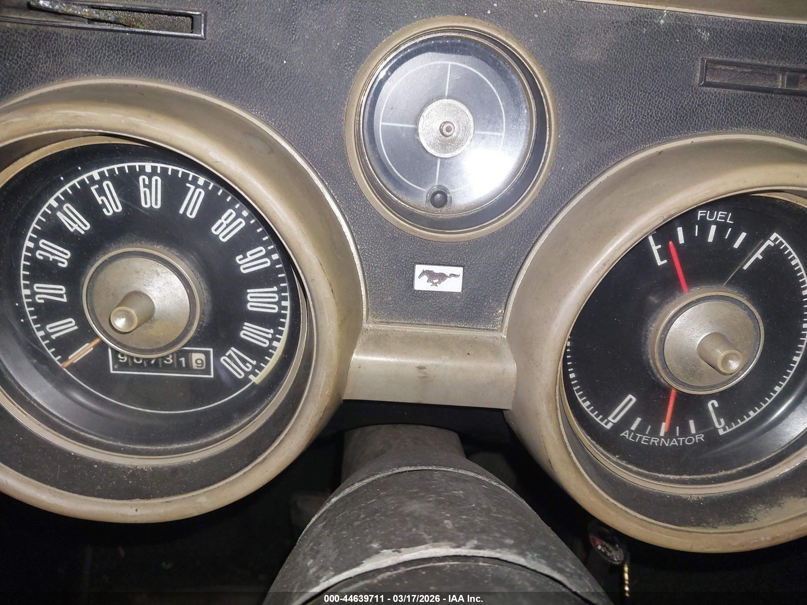 1967 Ford Mustang   Красный vin: 7T02C229102      