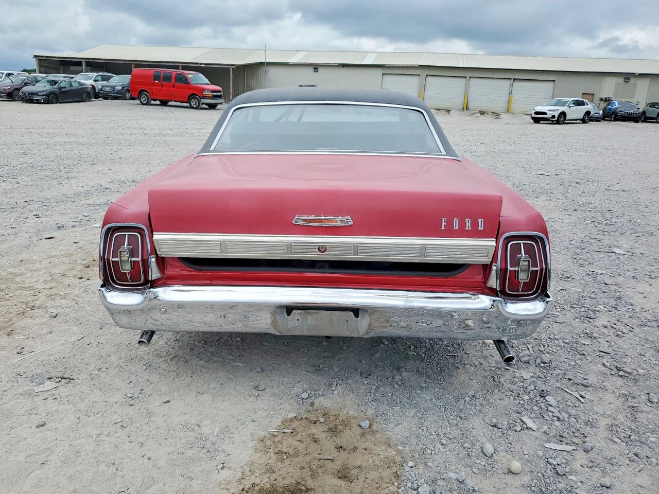 1967 Ford Galaxie500 Red vin: 7U55H176228