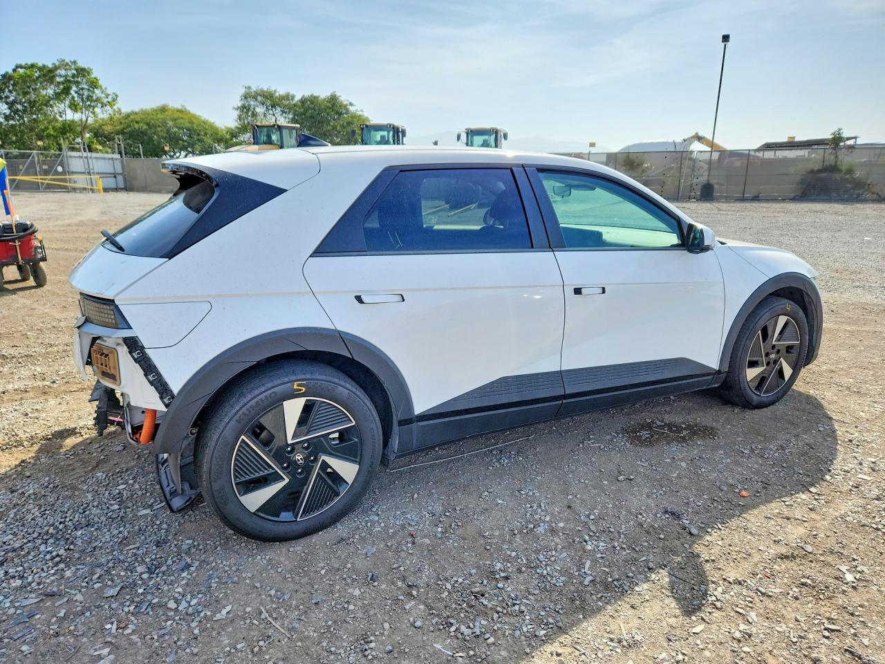 2025 Hyundai Ioniq 5 Se White vin: 7YAKM4DA5SY014609