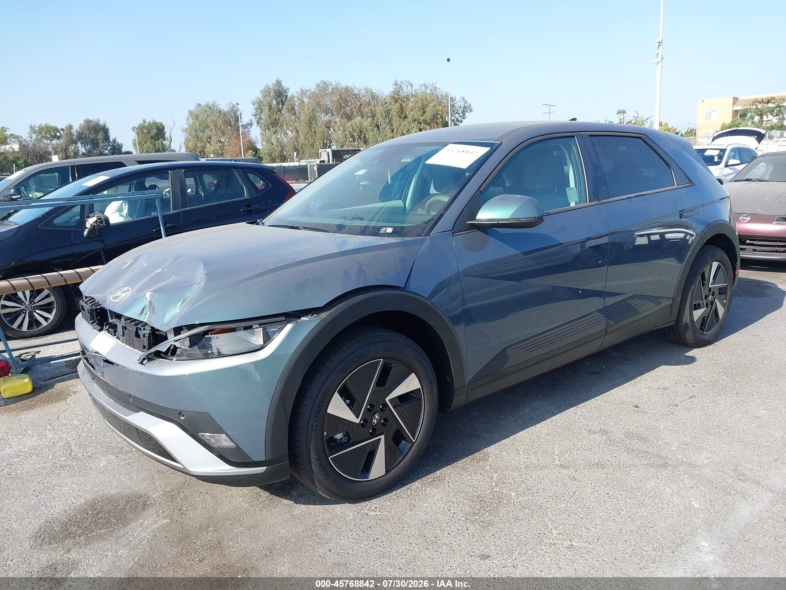 2026 Hyundai Ioniq 5 Se Light Blue vin: 7YAKM4DA7TY060637
