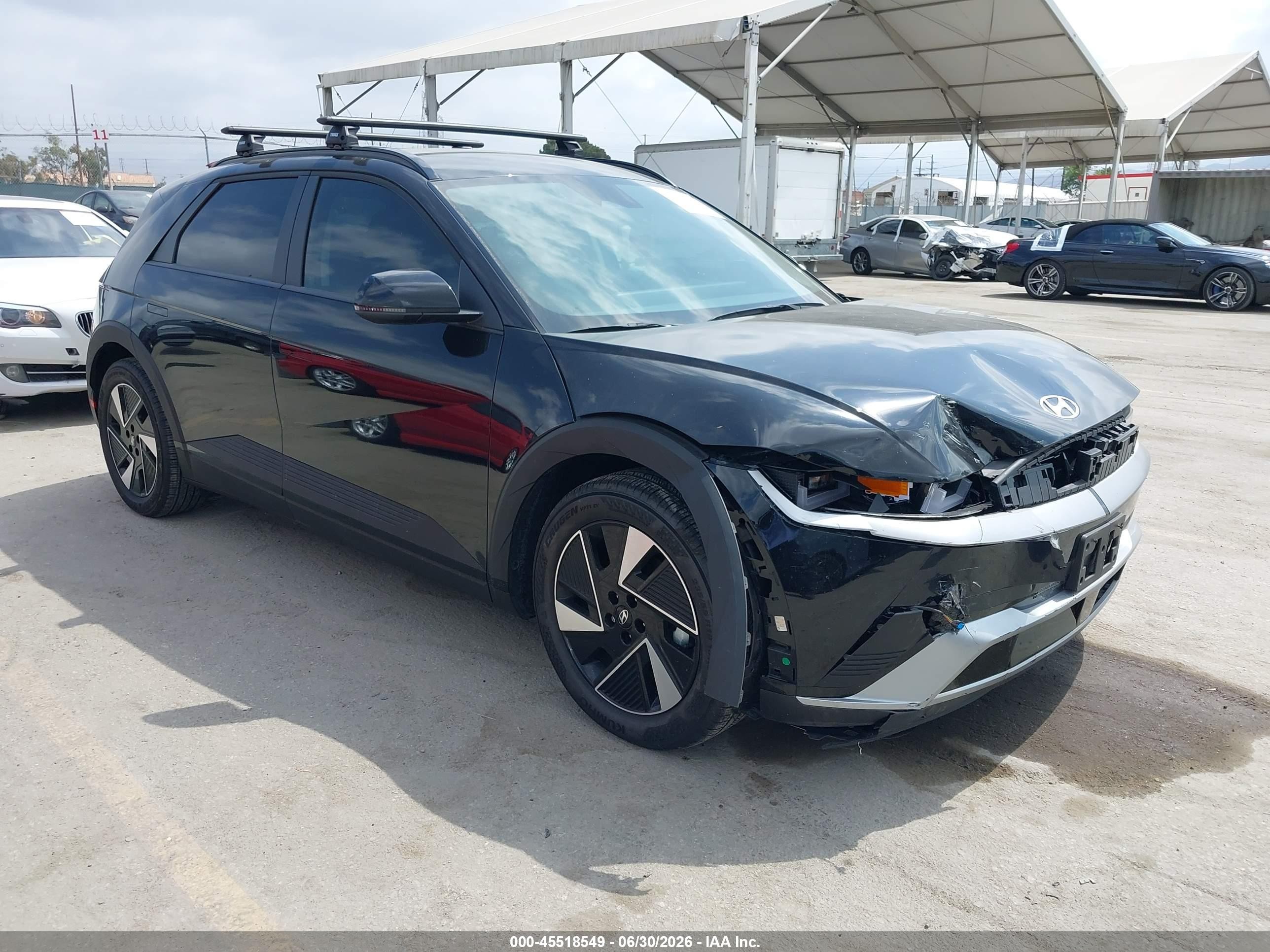 2025 Hyundai Ioniq 5 Sel Черный vin: 7YAKN4DA5SY011741