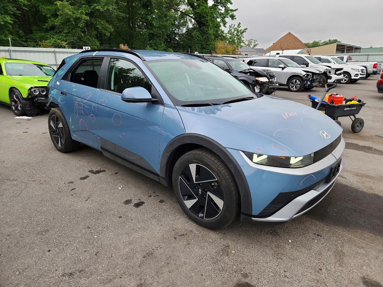 2025 Hyundai Ioniq 5 Sel Gray vin: 7YAKNDDC6SY006873