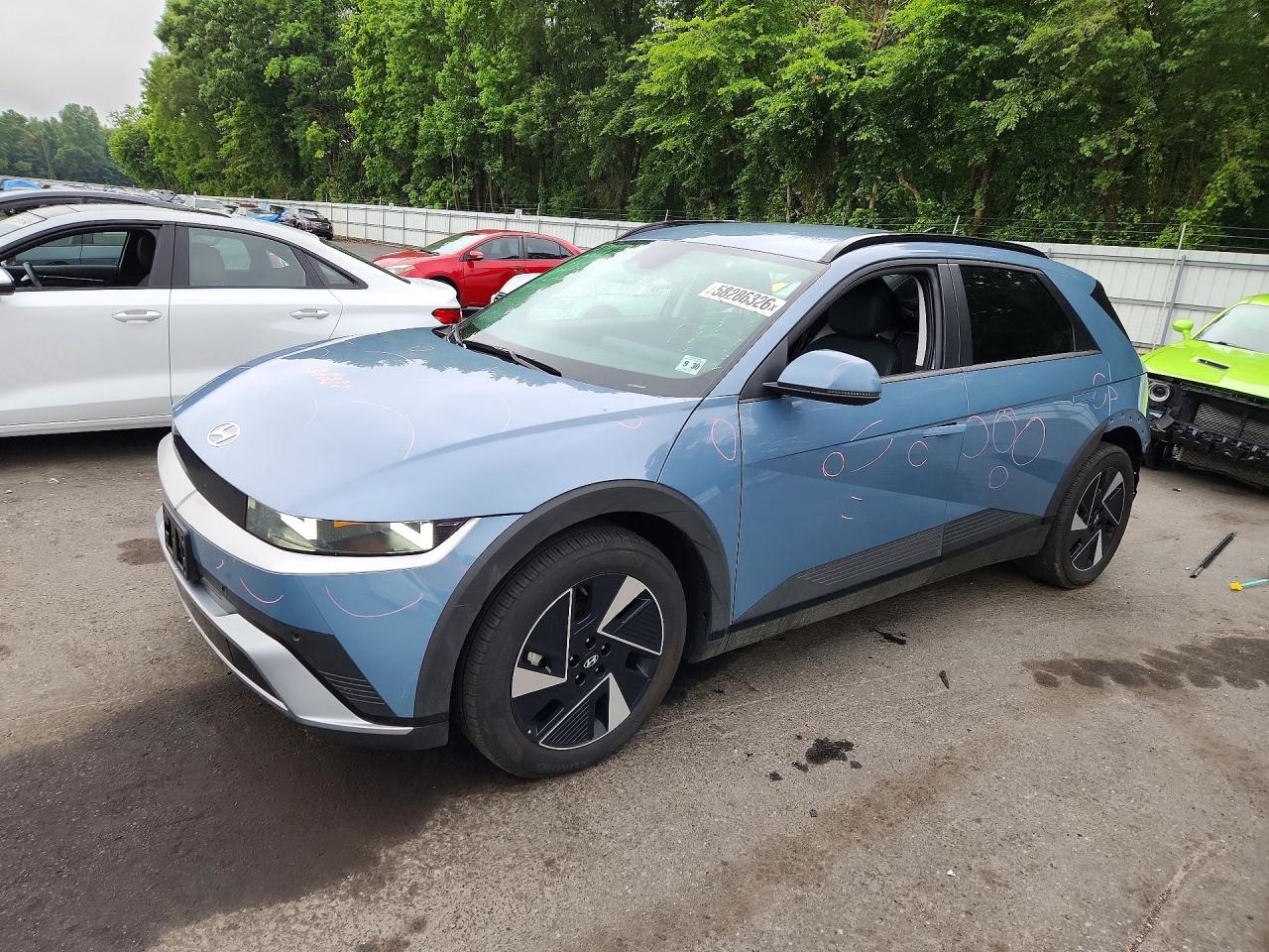 2025 Hyundai Ioniq 5 Sel Gray vin: 7YAKNDDC6SY006873