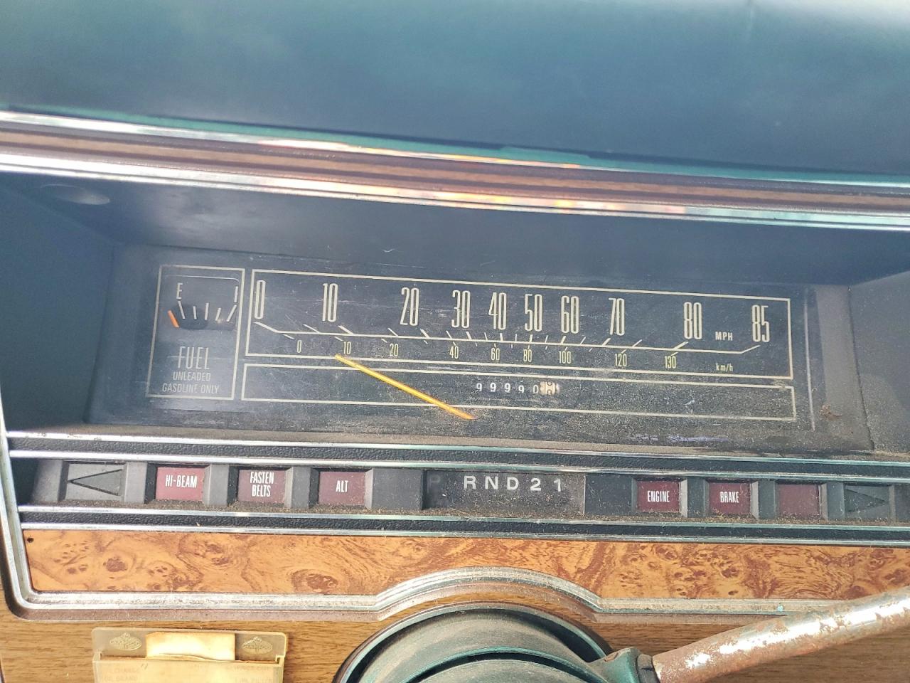 1977 Mercury Grand Marques Зеленый vin: 7Z60A625683