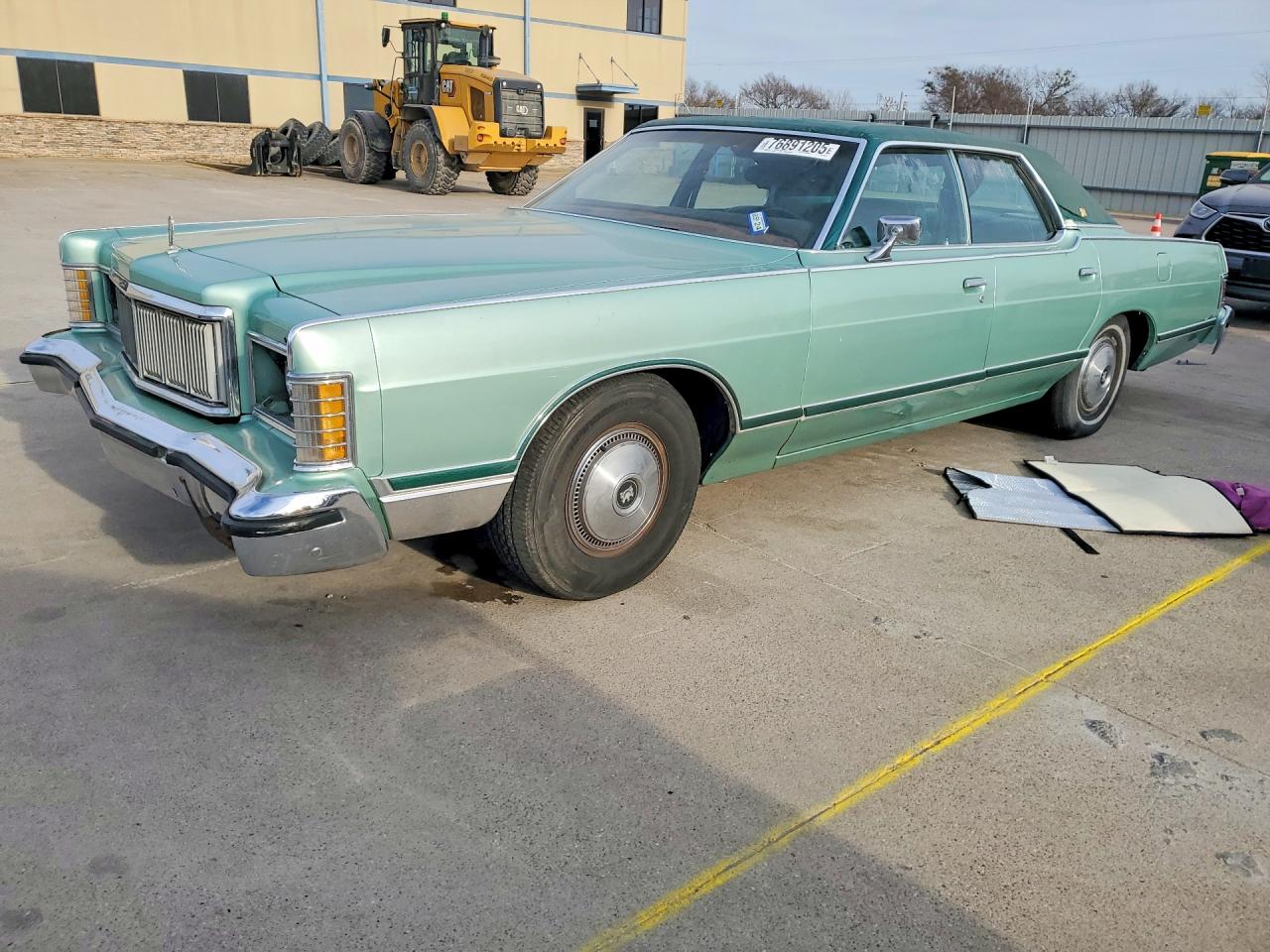 1977 Mercury Grand Marques Зеленый vin: 7Z60A625683