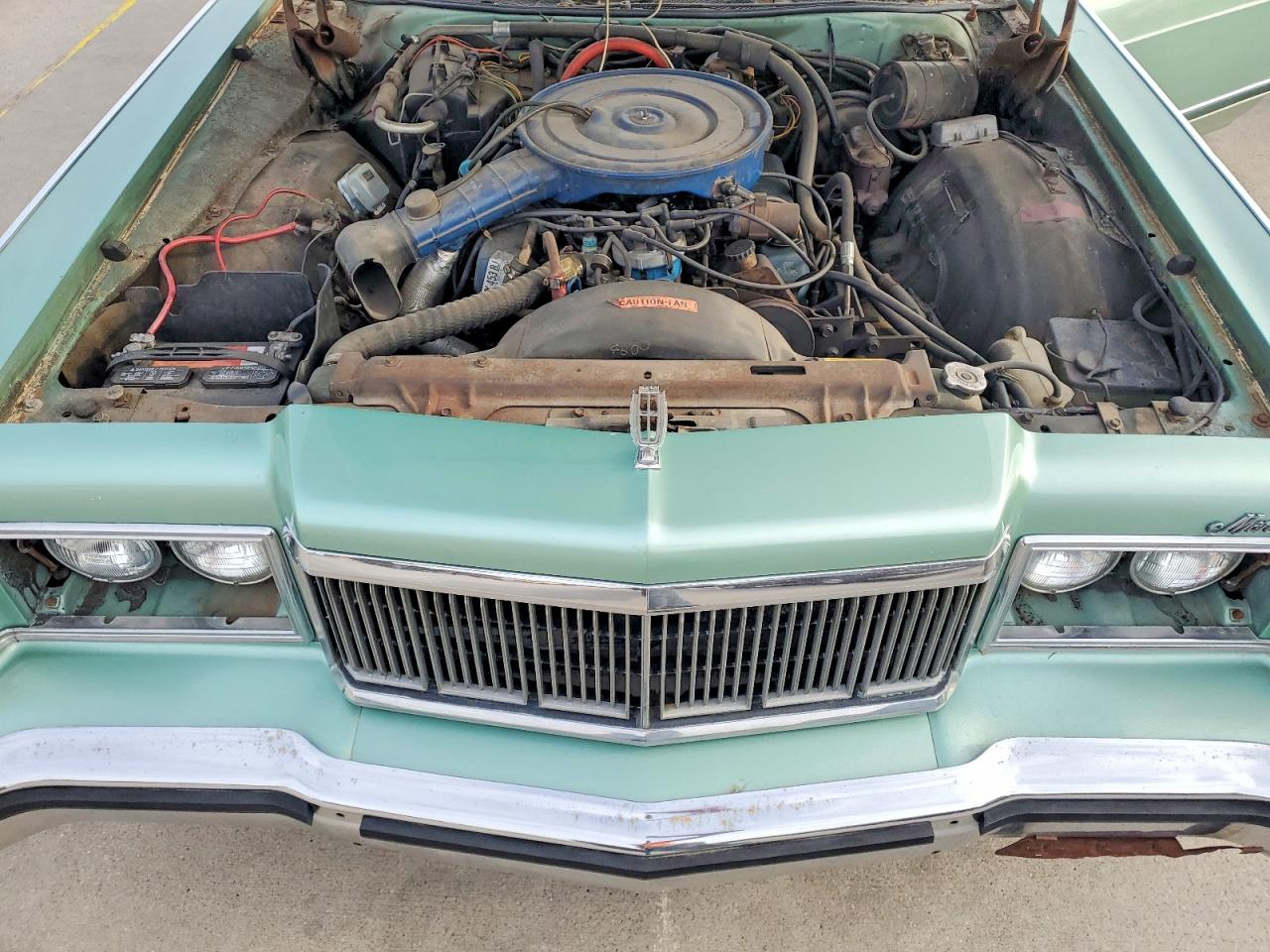 1977 Mercury Grand Marques Зеленый vin: 7Z60A625683