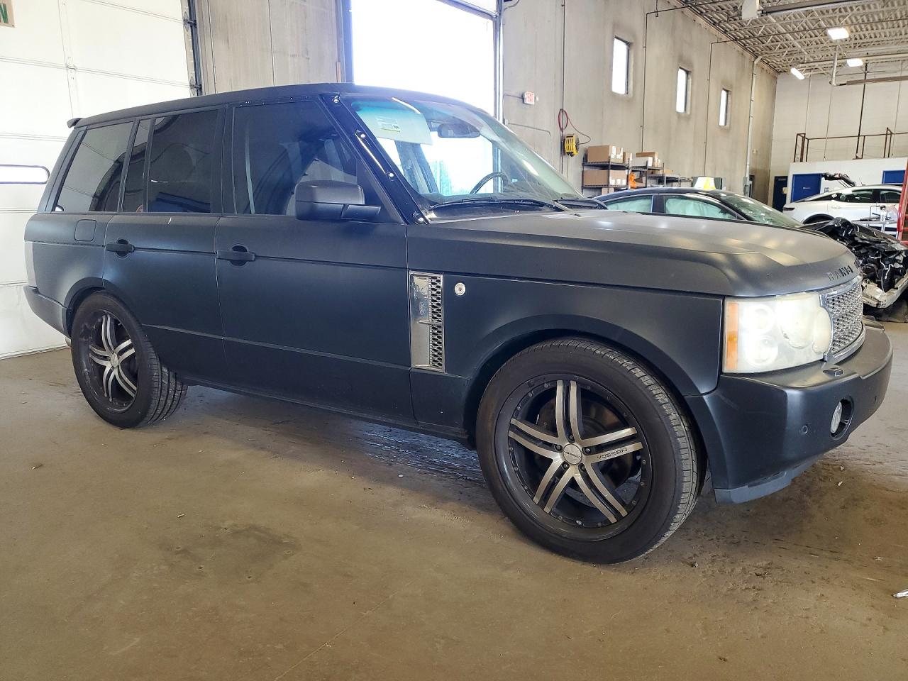 2007 Land Rover Range Rover Supercharged Черный vin: SALMF13427A241334