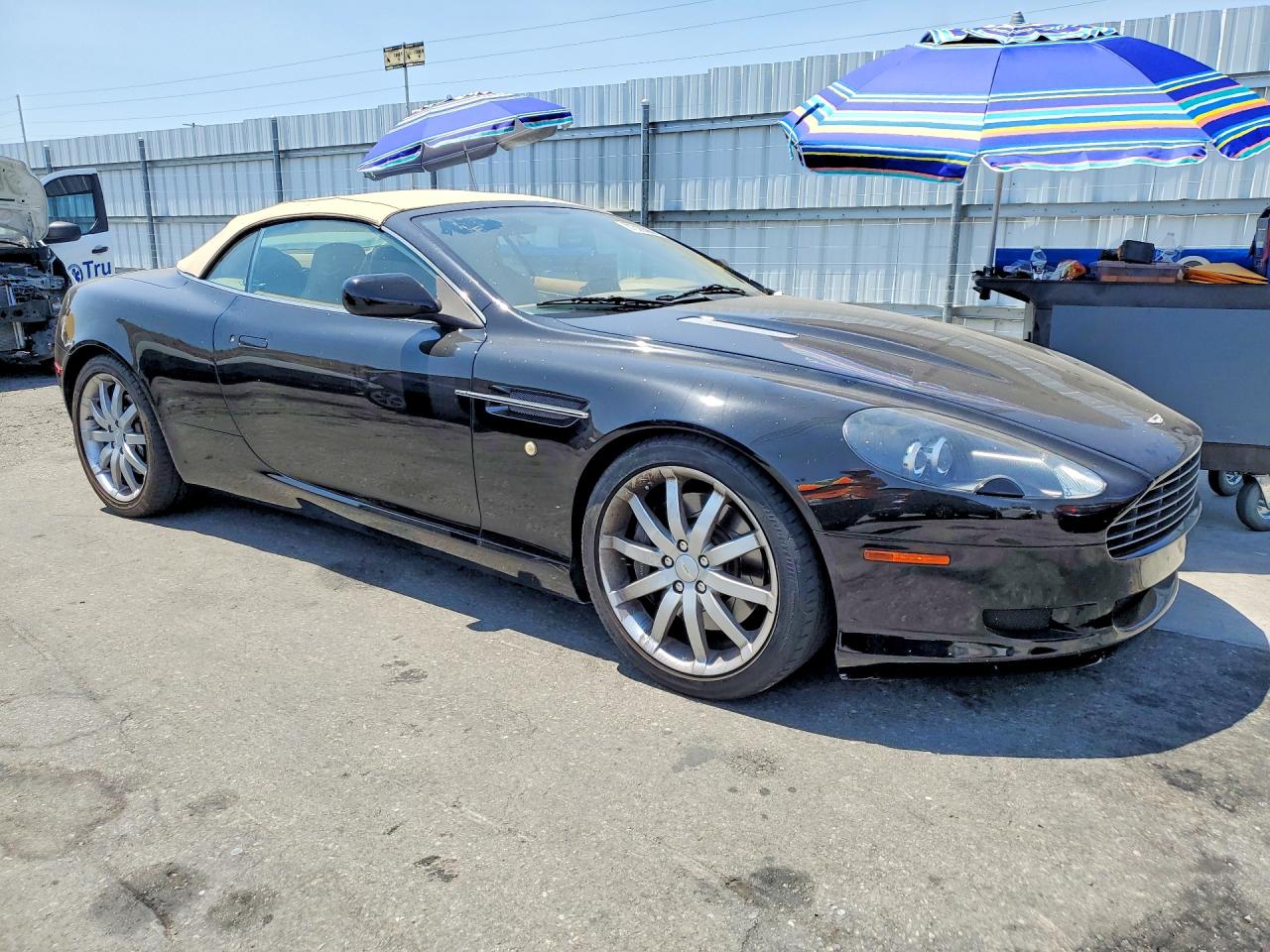 2006 Aston Martin Db9 Volante Черный vin: SCFAD02A16GB04743
