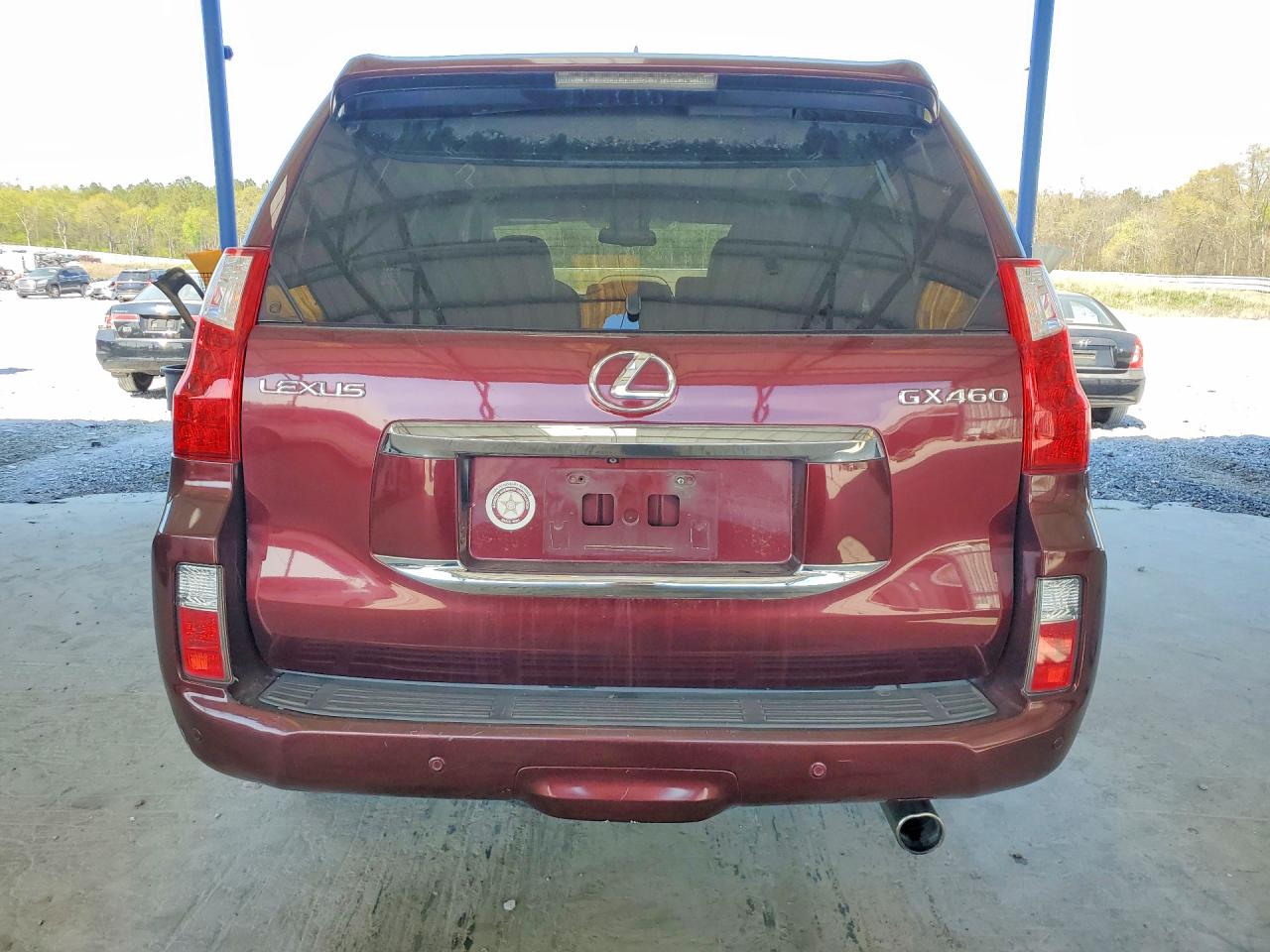 2010 Lexus Gx 460 Base Красный vin: JTJBM7FX4A5011725
