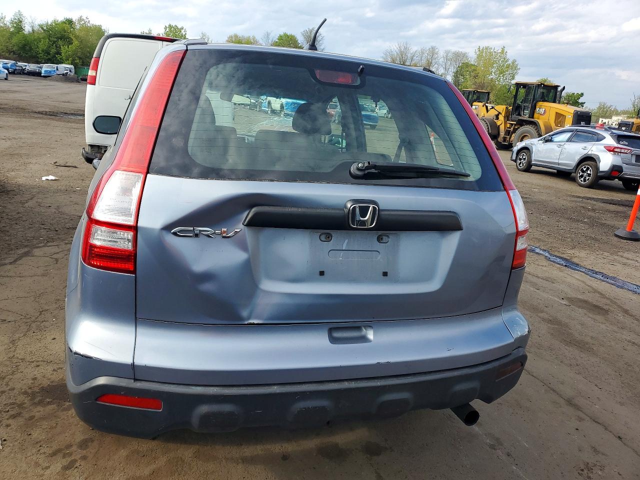 2007 Honda Cr-v Lx Синий vin: JHLRE38377C036630