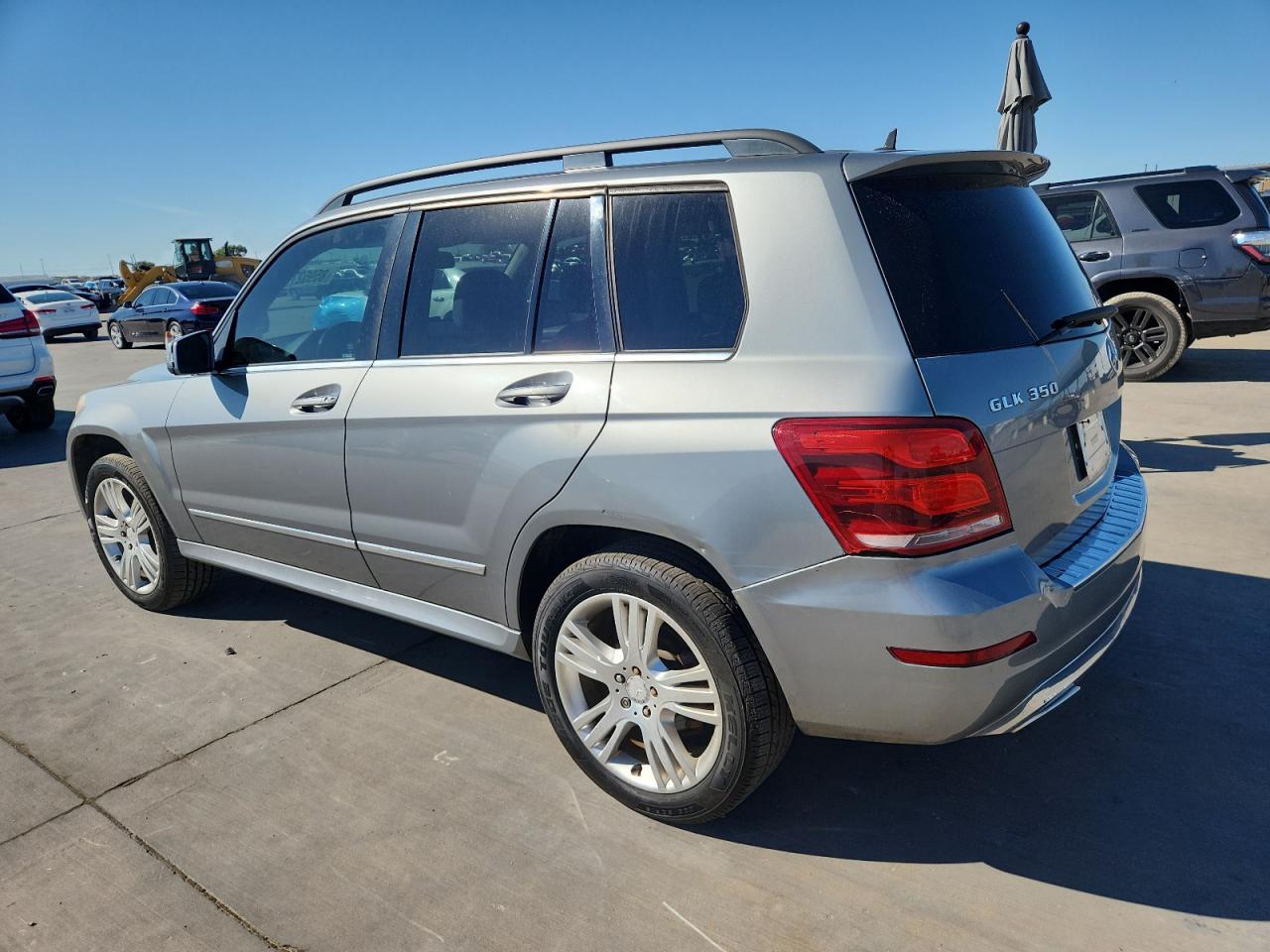 2014 Mercedes-benz Glk 350 Silver vin: WDCGG5HB0EG318576