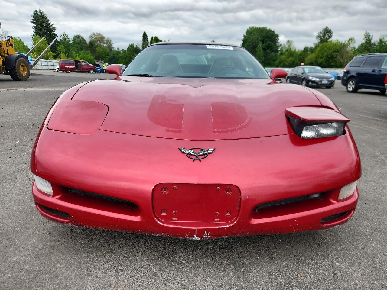 2001 Chevrolet Corvette Красный vin: 1G1YY22GX15118782