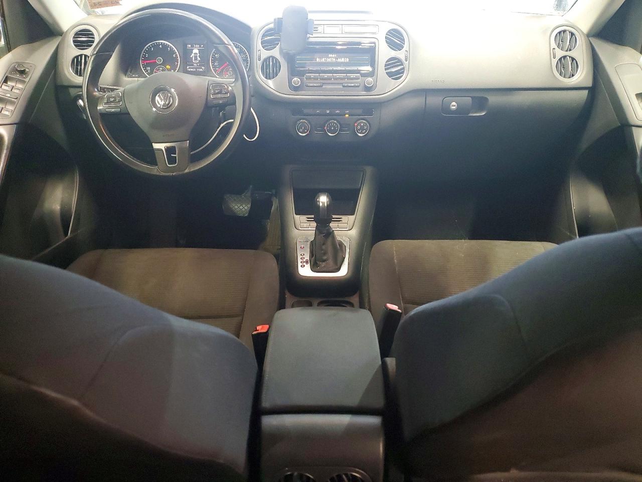 2014 Volkswagen Tiguan S Black vin: WVGBV3AX2EW596073