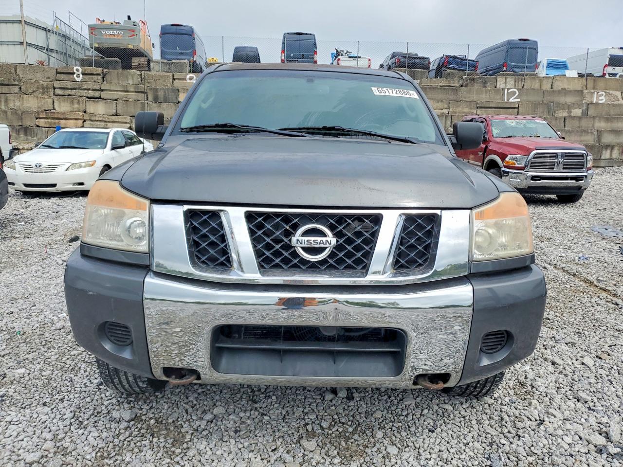 2008 Nissan Titan Xe Ffv Charcoal vin: 1N6BA06C78N321679