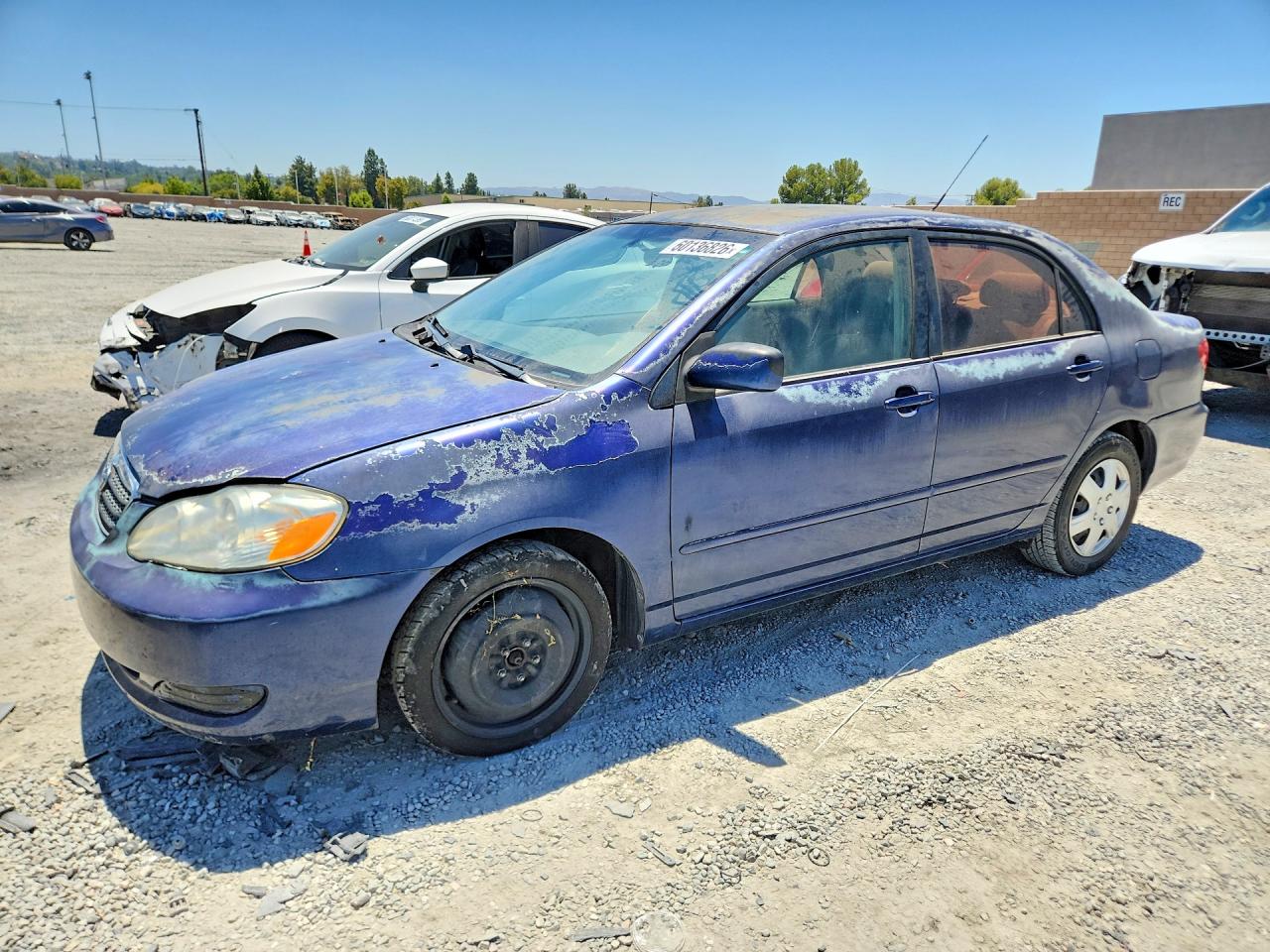 2005 Toyota Corolla Le Blue vin: 1NXBR32E35Z516650