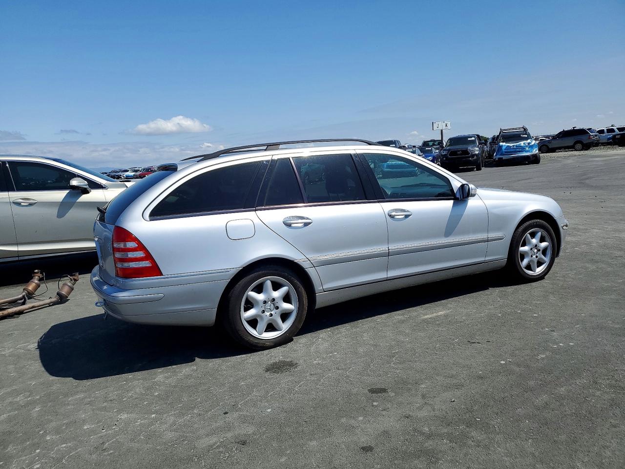 2003 Mercedes-benz C 240 Sportwagon Серебряный vin: WDBRH61J53F390703