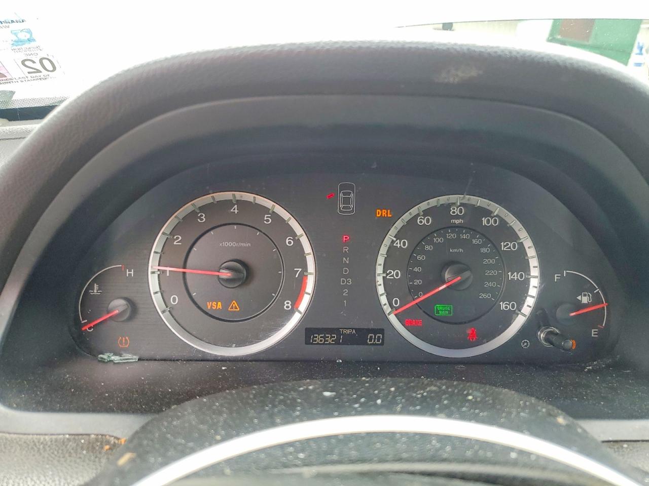 2008 Honda Accord Exl Gray vin: JHMCP26878C069956