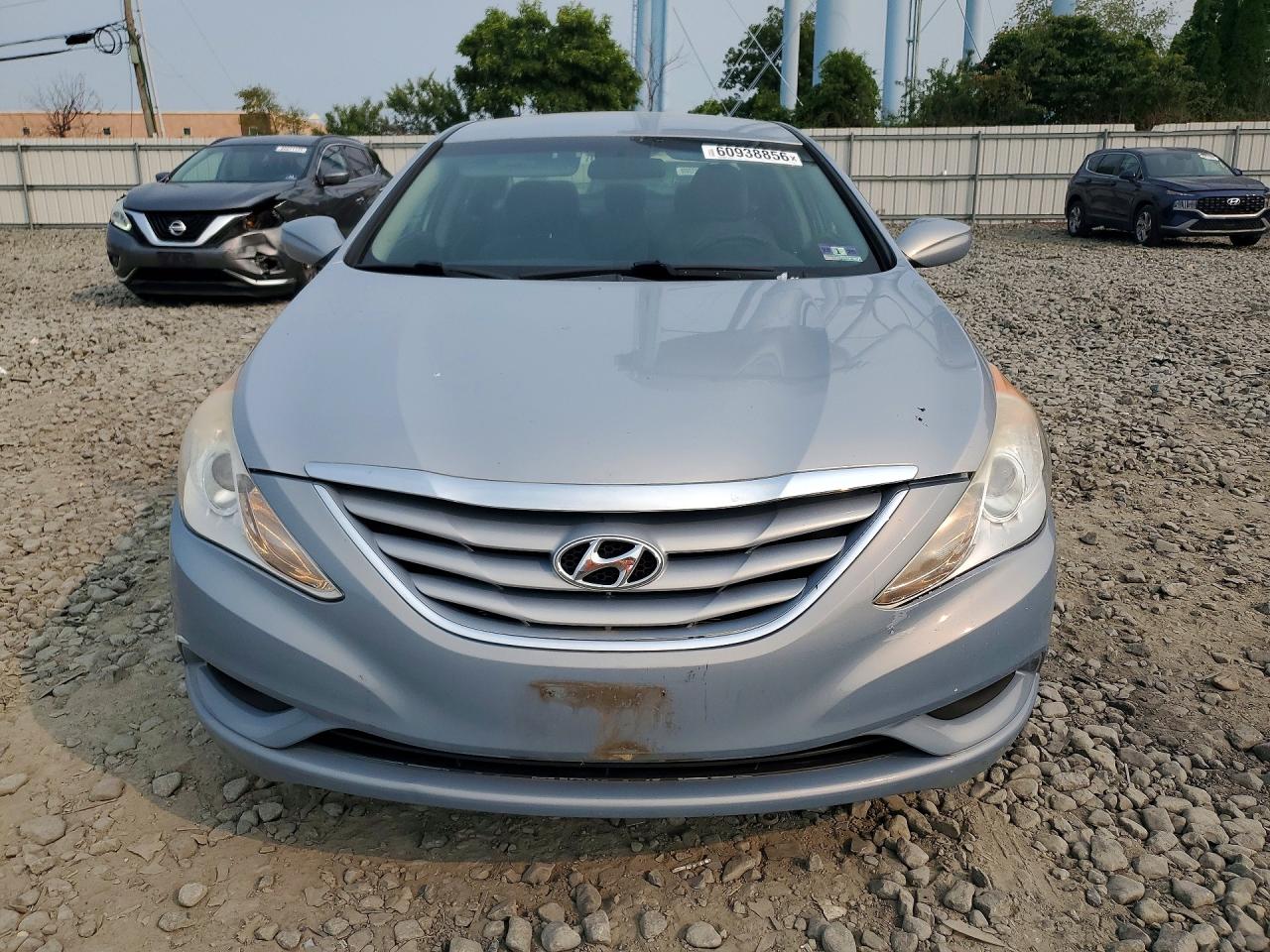 2011 Hyundai Sonata Gls Silver vin: 5NPEB4AC3BH198093