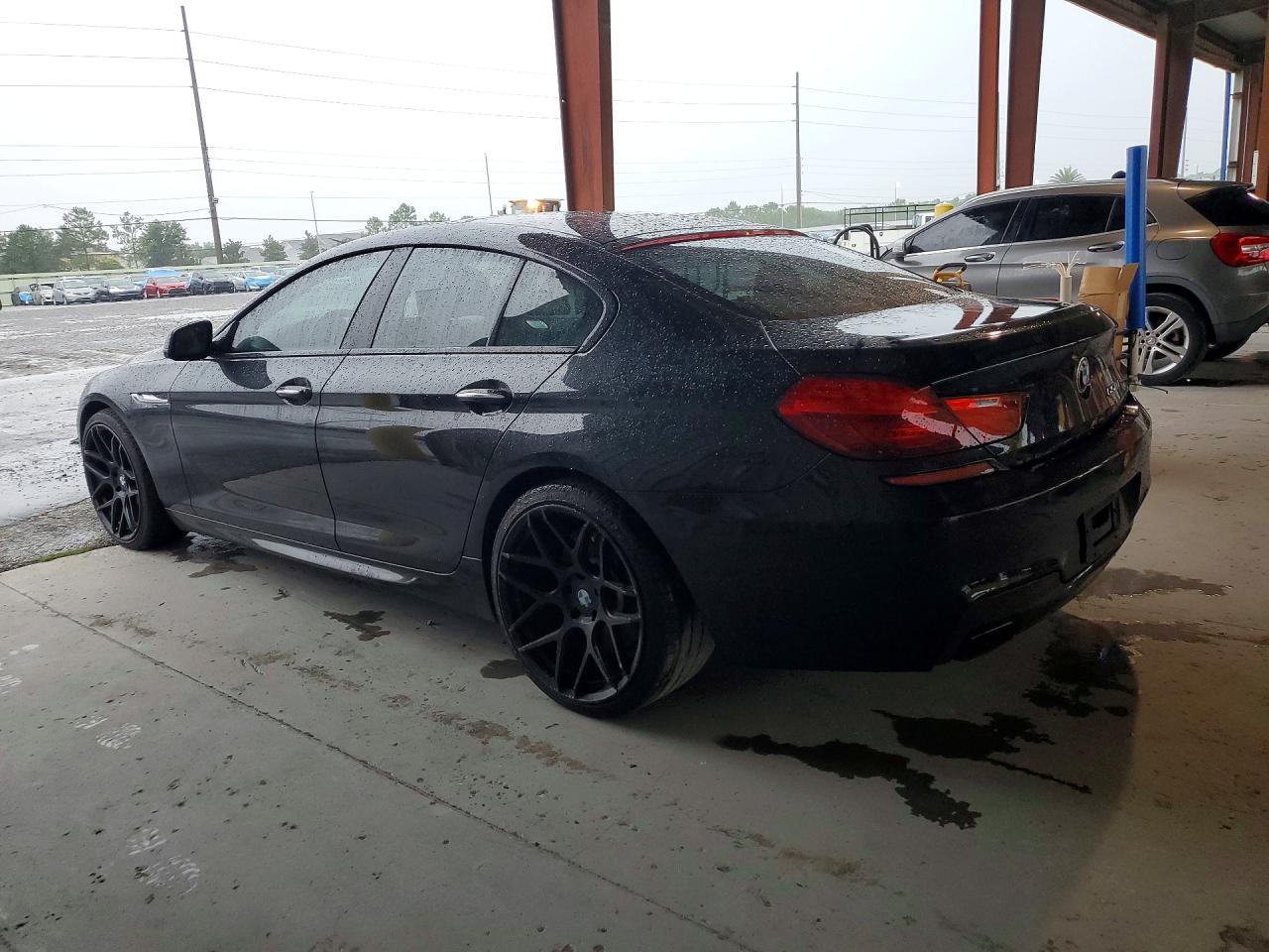 2015 Bmw 650 I Gran Coupe Черный vin: WBA6B2C51FGB99227