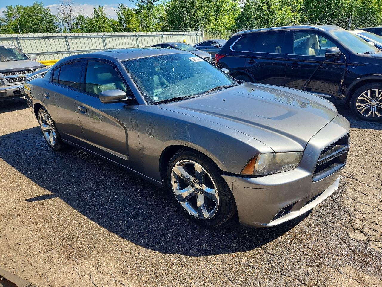 2012 Dodge Charger Sxt Silver vin: 2C3CDXHG1CH272024