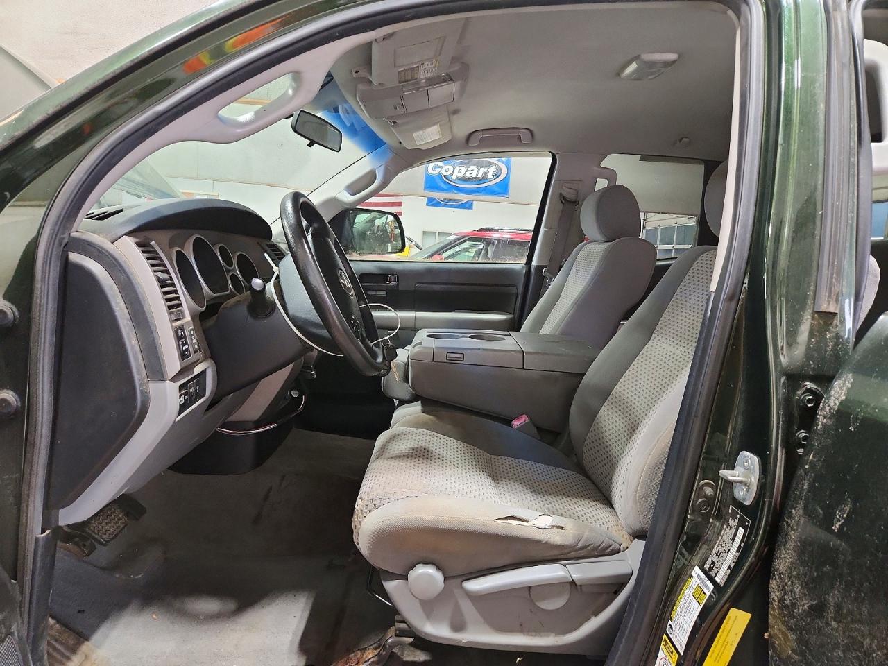 2010 Toyota Tundra Double Cab Sr5 Green vin: 5TFUY5F14AX098739