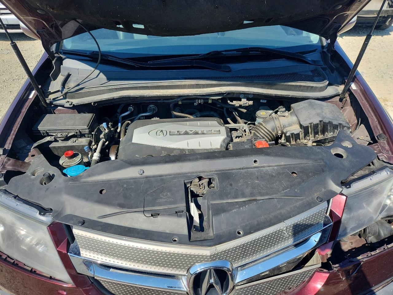 2008 Acura Mdx Technology Burgundy vin: 2HNYD28618H545251