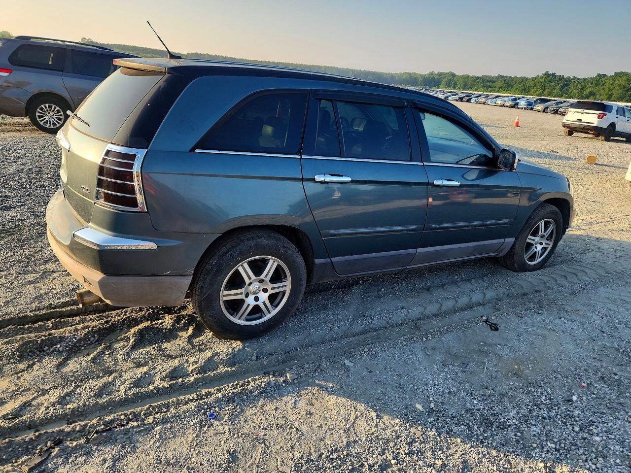2007 Chrysler Pacifica Touring Blue vin: 2A8GM68X57R255744