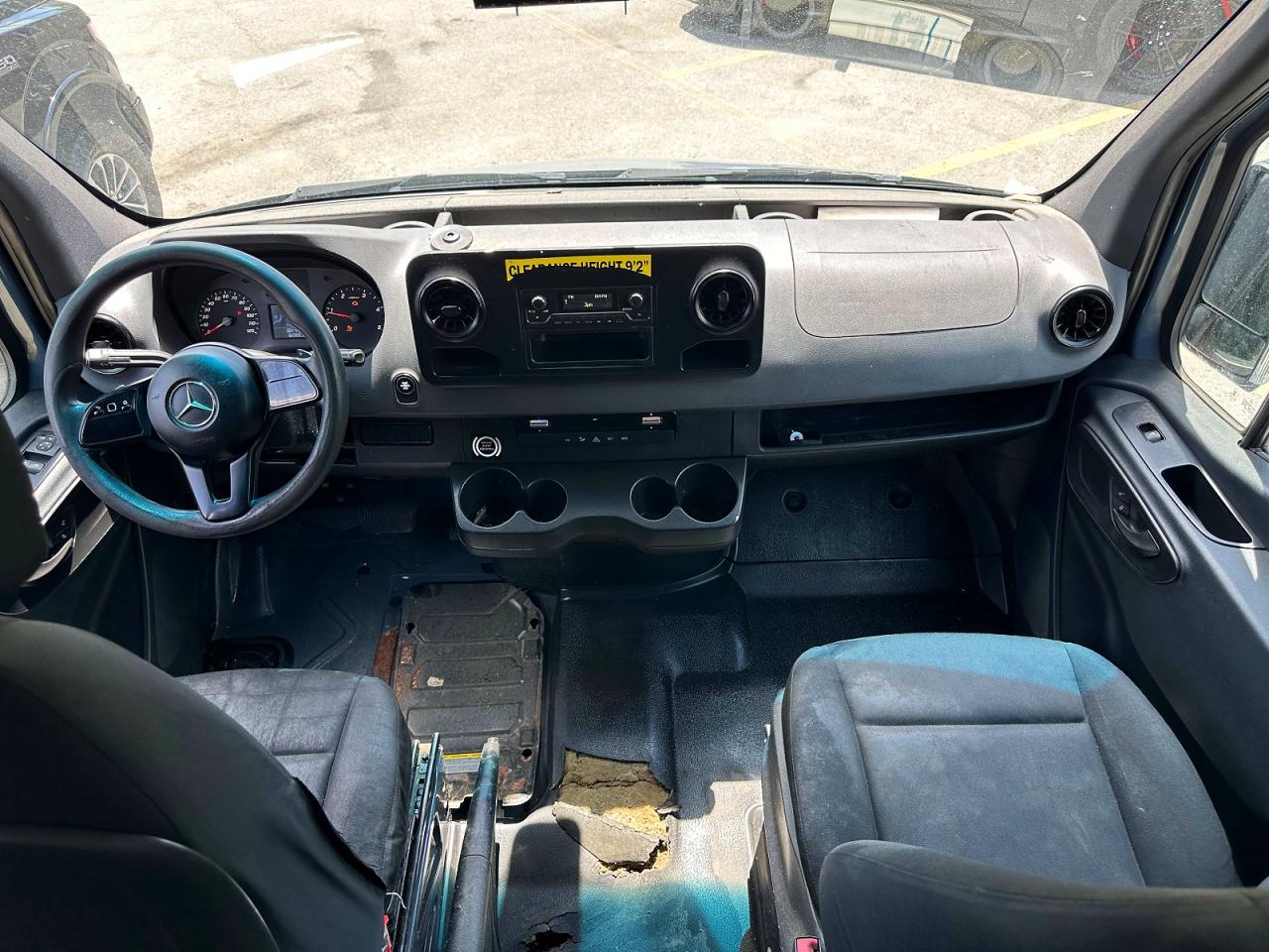 2019 Mercedes-benz Sprinter 2500 Серый vin: WD4PF1CD3KP150623