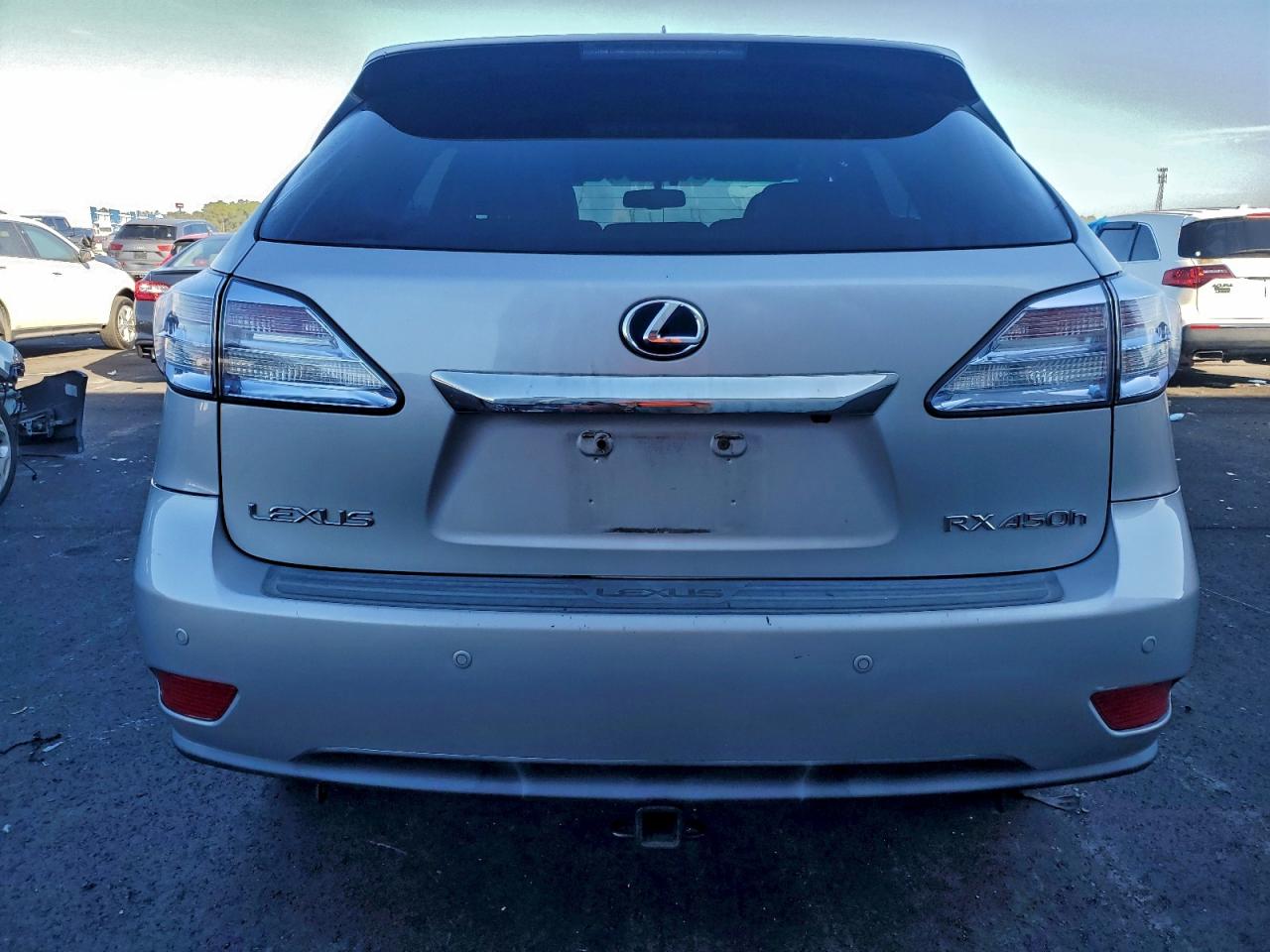2010 Lexus Rx 450h Silver vin: JTJZB1BA9A2000269