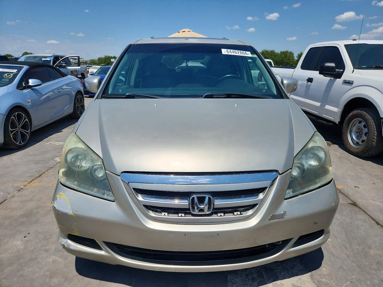 2006 Honda Odyssey Exl Silver vin: 5FNRL38726B073396