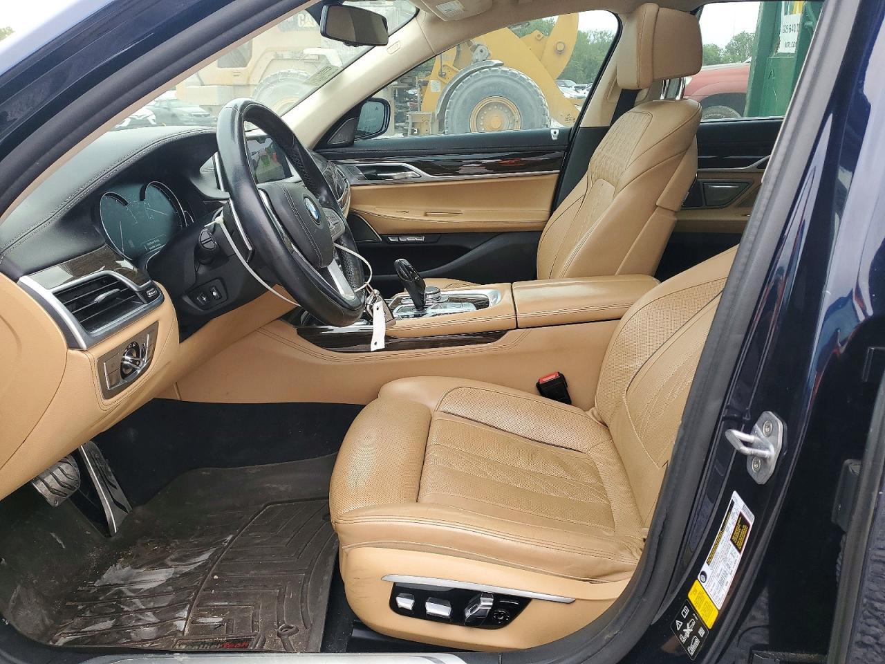 2016 Bmw 750 Xi Blue vin: WBA7F2C59GG419558