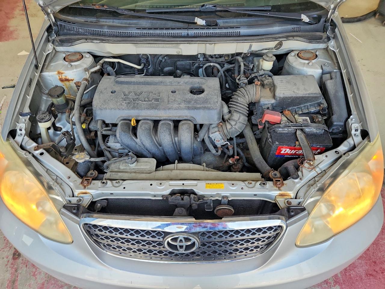 2006 Toyota Corolla Le Gray vin: JTDBR32E660077098