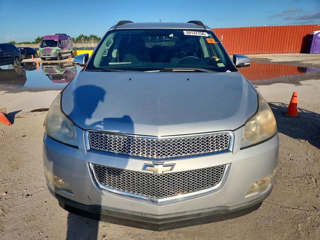 2012 Chevrolet Traverse Lt Silver vin: 1GNKVGED1CJ109961