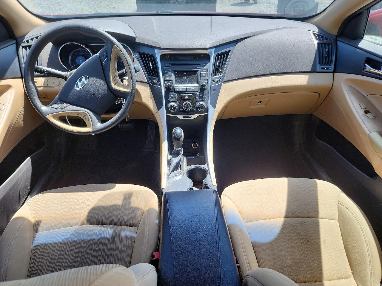 2014 Hyundai Sonata Gls Красный vin: 5NPEB4AC2EH928886