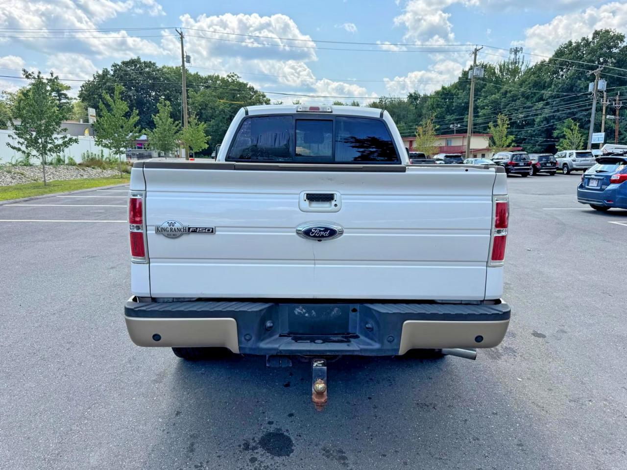 2013 Ford F150 King Ranch White vin: 1FTFW1ET8DKE37207