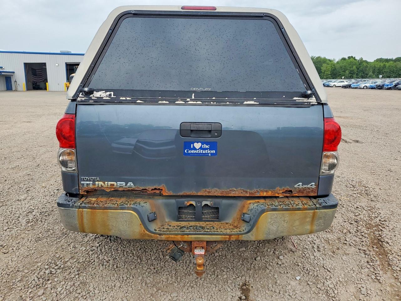2007 Toyota Tundra Sr5 Blue vin: 5TBBV54127S465356