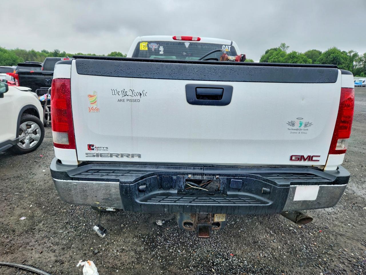 2011 Gmc Sierra K2500 Heavy Duty Белый vin: 1GT22ZCG0BZ361341