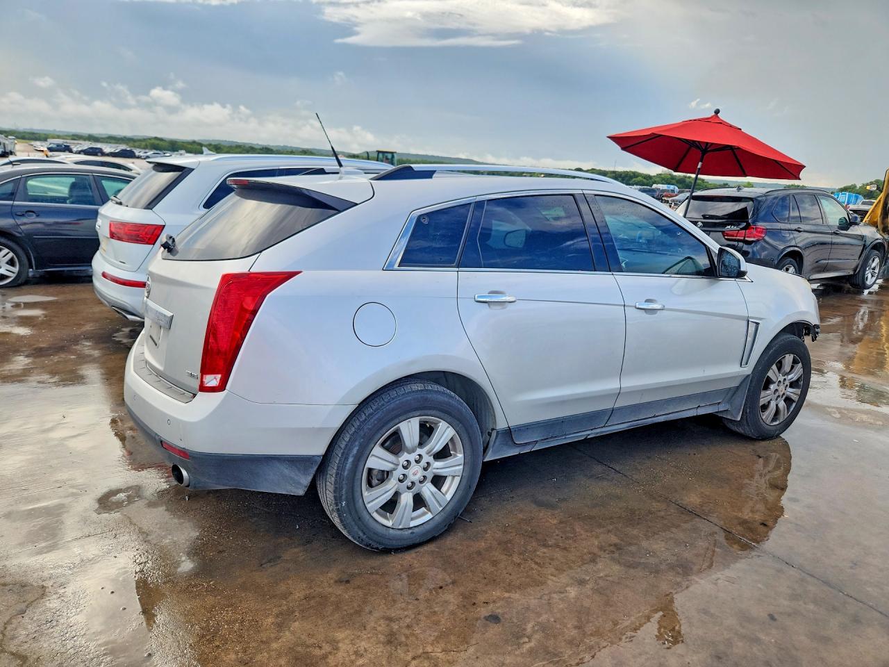 2013 Cadillac Srx Luxury Collection Silver vin: 3GYFNCE38DS619177